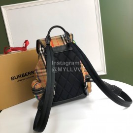 Burberry Retro Large Striped Nylon Backpack