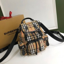 Burberry New Plaid Single Shoulder Messenger Backpack