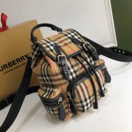 Burberry New Plaid Single Shoulder Messenger Backpack