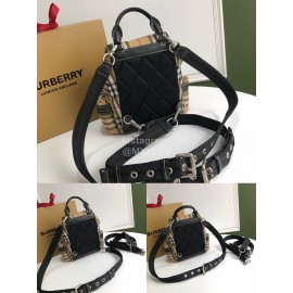 Burberry New Plaid Single Shoulder Messenger Backpack