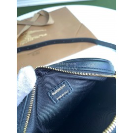 Burberry Fashion Stripe Round Messenger Bag