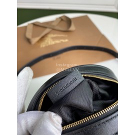 Burberry Fashion Stripe Round Messenger Bag