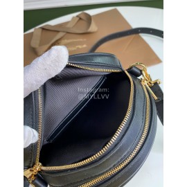 Burberry Fashion Stripe Round Messenger Bag
