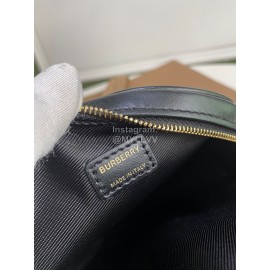 Burberry Black Fashion Round Messenger Bag