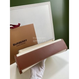 Burberry Canvas Large Vintage Handbag Coffee