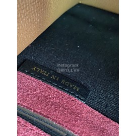 Burberry Fashion Leather Checkered Messenger Bag Coffee