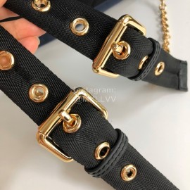 Burberry Fashion Waterproof Leisure Backpack Dark Blue