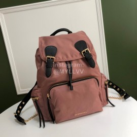 Burberry Fashion Waterproof Leisure Backpack Pink