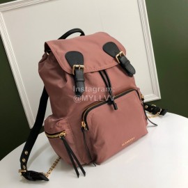 Burberry Fashion Waterproof Leisure Backpack Pink