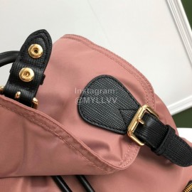 Burberry Fashion Waterproof Leisure Backpack Pink