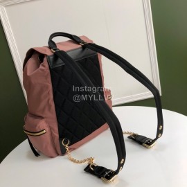 Burberry Fashion Waterproof Leisure Backpack Pink