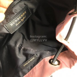 Burberry Fashion Waterproof Leisure Backpack Pink