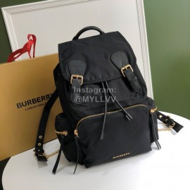 Burberry Fashion Waterproof Leisure Backpack Black