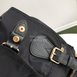 Burberry Fashion Waterproof Leisure Backpack Black