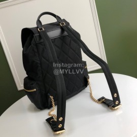 Burberry Fashion Waterproof Leisure Backpack Black