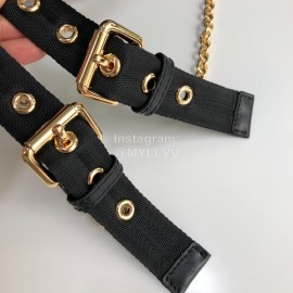 Burberry Fashion Waterproof Leisure Backpack Wine Red