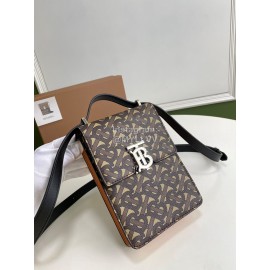 Burberry Fashion Smooth Leather Mobile Bag