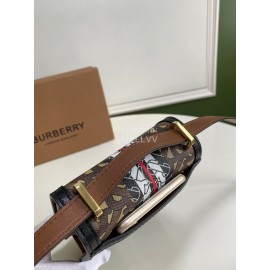 Burberry New Fashion Smooth Leather Mobile Bag 