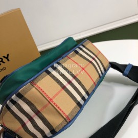 Burberry Stripe Retro Camera Bag Green