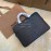 Burberry Black Full Leather Briefcase