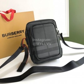 Burberry Fashion Simple Crossbody Bag Gray
