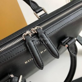 Burberry Exquisite Leather Black Briefcase
