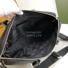 Burberry Exquisite Leather Black Briefcase