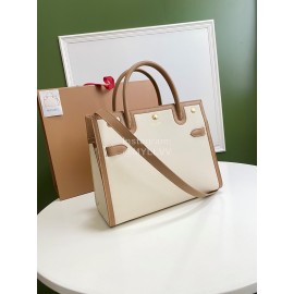 Burberry Leather Simple Handbag Messenger Bag