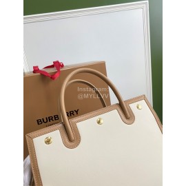 Burberry Leather Simple Handbag Messenger Bag