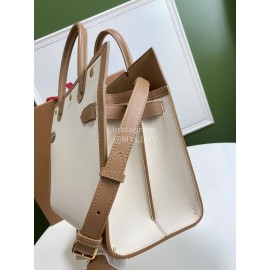 Burberry Leather Simple Handbag Messenger Bag