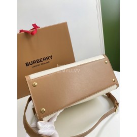 Burberry Leather Simple Handbag Messenger Bag