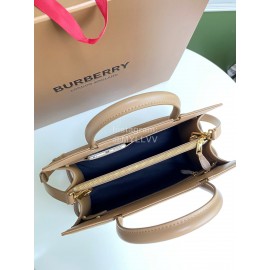 Burberry Leather Simple Handbag Messenger Bag