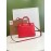 Burberry Leather Simple Handbag Messenger Bag Red