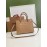 Burberry Leather Simple Handbag Messenger Bag Khaki