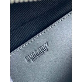 Burberry Canvas Printing Fashion Waist Bag Blue