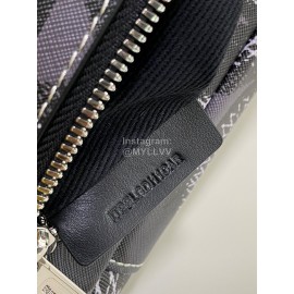 Burberry Canvas Printing Fashion Waist Bag Black