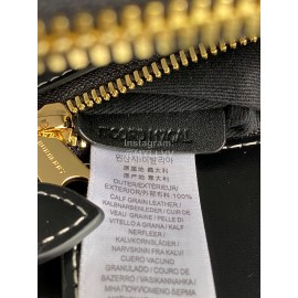 Burberry Grain Leather Carrying Messenger Bag