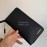 Burberry Black Calfskin Long Zipper Wallet