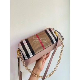 Burberry Classic Striped Chain Bag Messenger Bag