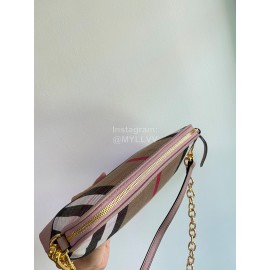 Burberry Classic Striped Chain Bag Messenger Bag
