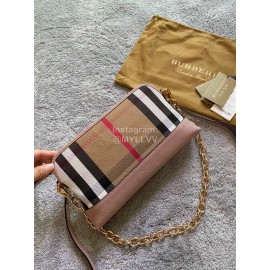 Burberry Striped Chain Bag Messenger Bag