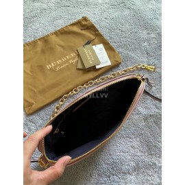 Burberry Striped Chain Bag Messenger Bag