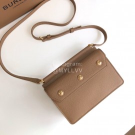 Burberry Fashion Flip Crossbody Bag For Women Apricot