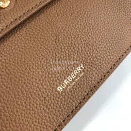 Burberry Fashion Flip Crossbody Bag For Women Apricot