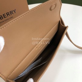 Burberry Fashion Flip Crossbody Bag For Women Apricot