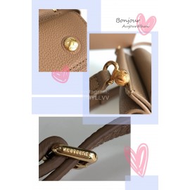 Burberry Fashion Flip Crossbody Bag For Women Apricot