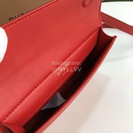Burberry Fashion Flip Crossbody Bag For Women Red