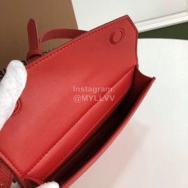Burberry Fashion Flip Crossbody Bag For Women Red