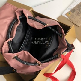 Burberry Fashion Small Military Backpack Purple