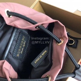 Burberry Fashion Small Military Backpack Purple